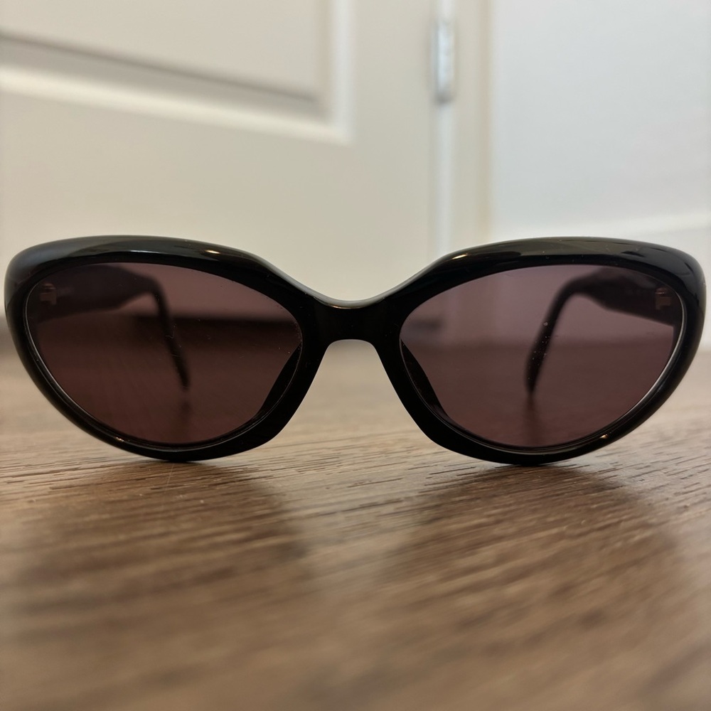 DKNY 7902S 001 Polarized Cat Eye Black Frame Sunglasses